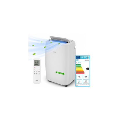 Beko Climatiseur Mobile Connecté - 9000 Btu - Wi-fi & Commandes Vocales